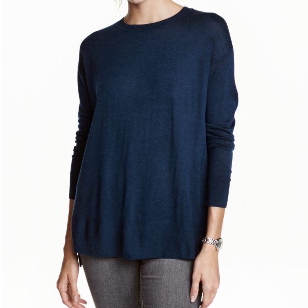 Navy Sweater